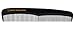 Percy Nobleman Hair Comb for Men, Black Pack of One