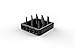 SMALLElectric 4-Port / 36W Charging Station (3.0A USB Type C + 3-port 2.4A USB 2.0)Desktop Organizer Multiple USB Cell Phone Docking Charge Stand for Samsung Galaxy S8/plus,iPhone,iPad,Macbook