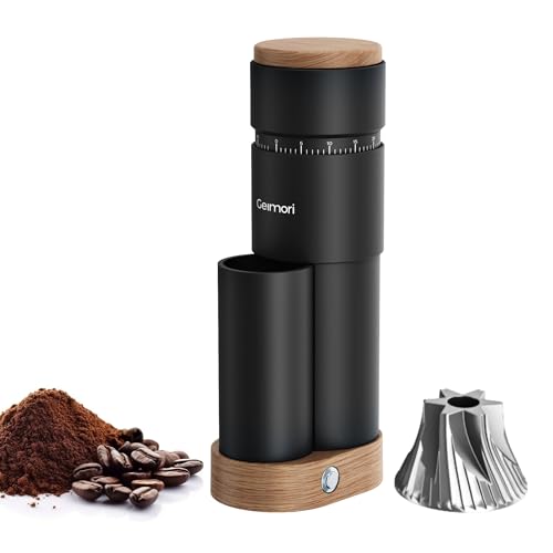Wirsh Portable Electric Burr Coffee Grinder