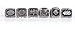 Oakland Raiders Super Bowl Championship Replica Ring by Display Box Set (A Set of 6)