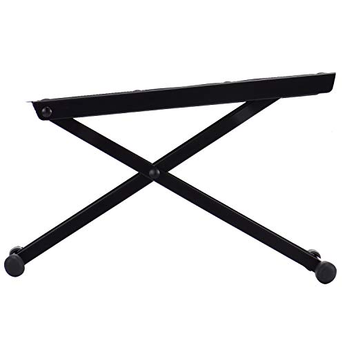 Donner Guitar Foot Stool Height Adjustable Guitar Foot Rest Footstool Black For Classical Guitar - Thumbnail 6