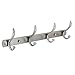 MODONA Four Pronged Robe & Towel Hook - Satin Nickel - 5 Year Warrantee
