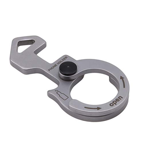 YouCY Multifunctional Outdoor Camping Hand Tool EDC Mini Pry Bar/Crowbar Bottle Opener Wrench, Outdoor Hiking Camping Hunting Household