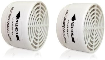 Replacement Filters for The Odorless Toilet Fan - Two Pack
