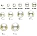 White Freshwater Cultured Button Pearl Earrings Sterling Silver Studs Bridal Jewelry 8-8.5mm