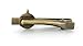 Pioneer Plus Liahona Tie Bar/Tie Clip - Antique Bronze - Sculpted All-Metal Design - LDS Missionary & Priesthood Gift
