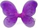 Perfectmaze 12" x 10" Infant Child Fairy Princess Butterfly Wings Costume -- Purple