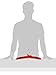 Anti Slip Padded Hangers with Chrome Hook – Heavy Duty for sweaters, Dresses, Suits – Set of 10 – Red by Whitmor