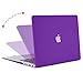 MOSISO Plastic Hard Shell Case & Keyboard Cover & Screen Protector Only Compatible with MacBook Air 13 inch (Models: A1369 & A1466, Older Version 2010-2017 Release), Deep Purple