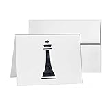 Chess Boardgame King Strategy Creative, Blank Card