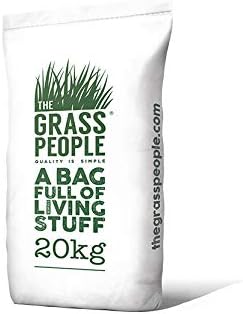 The Grass People Low Upkeep Grass Seed 20kg That Rarely Needs Cut, Low Maintenance, Quick to Establish, Premium Quality, Green & Beautiful