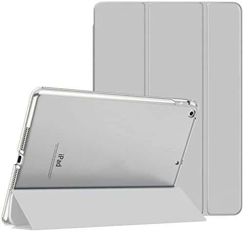 For Apple iPad 4/3/2 (Older generations) Smart case Magnetic Stand cover with Wake/Sleep (Grey)