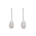 ELEGANT ROSE Women's Jewelry Set Bridal Wedding Rhinestone Necklace Earring Sets