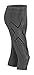 2XU Mens Hyoptik 3/4 Compression Tights, Steel/black Reflective, Medium