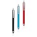 Chromo Inc Rainbow 12 Pack Universal Color Tip Stylus Set for iPad iPhone Smartphones and Tablets