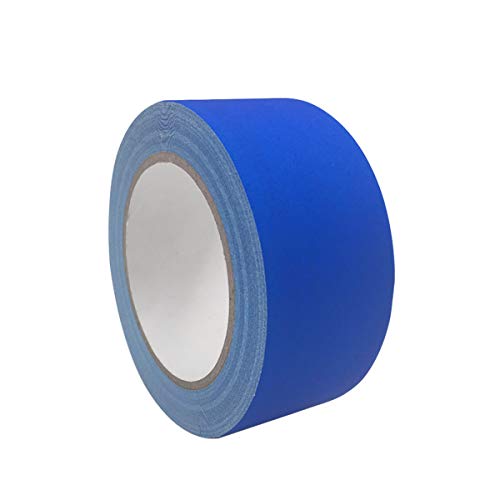 Forestchill Professional Gaffers Tape 2 Inch X 30 Yards, Blue, Heavy Duty Tape, Residue Free Gaffer Matte Non Reflective Easy to Tear for Cables, Theater Stage Setup, Photography, Filming, Multipurpos - Thumbnail 7