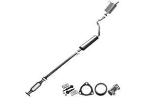 NORTHEASTERN EXHAUST Resonator Pipe Muffler Exhaust System Kit Fits 1997-2001 Honda CRV 2.0L