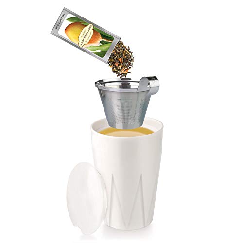 Tea Forte Assorted Tea Gift Set, 28 Assorted Loose Leaf Teas, Single