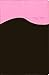 NIV, Gift Bible, Leathersoft, Pink/Brown, Red Letter Edition