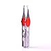 Make Up LED Light Silver Stainless Steel Eyelash Eyebrow Hair Removal Tweezer 02
