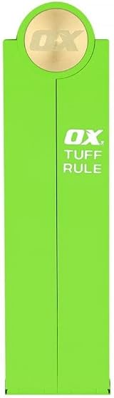 OX Tools Pro Tuff Folding Rule Green 600mm ABS Plastic Ruler view 2
