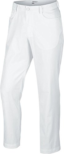 Nike mens modern 5-pocket pant - 36w x 32l - white