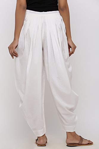 White Dhoti Salwar