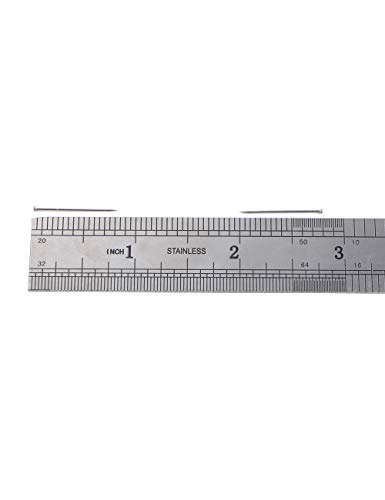 Y&YUAN Flat Head Dressmaker Pins 0.79 Inch Silver Straight Quilting Pins 2000 Count