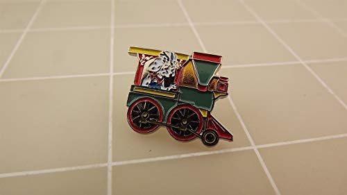 Aveshop Railroad Train Dalmatian Dog in Locomotive Enameled Lapel Pin Cute! - Popular Items for Enamel Lapel pin