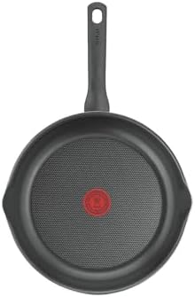 Day by Day B5580423 Poêle à frire avec revêtement anti-adhésif en titane et signal thermique Nettoyage facile Noir 24 cm