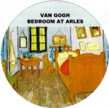 Amazon Com Bedroom At Arles Vincent Van Gogh Keychain Shoes