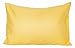 2 Yellow Toddler Pillowcases - Envelope Style - for Pillows Sized 13x18 and 14x19-100% Cotton with Soft Sateen Weave - Machine Washable - ZadisonJaxx Bellacolour Collection - 2 Pack