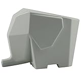 Agile-Shop Cute Elephant Design Plastic Cutlery Drainer Storage Holder Box for Home Kitchen, Bathroom, Toothbrush, Small Knife Accessories (Gray)
