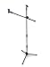 Black Tripod Boom Microphone Stand - Convenient, Portable, and Adjustable Mic Stand, Tree New Bee TNB-ARM04