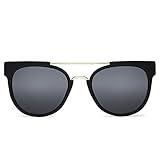 QUAY AUSTRALIA Unisex Odin Black/Smoke Lens Sunglasses