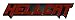 ERPART RED on Black Highly Polished Aluminum Hellcat Hell Cat Grille Grill Plaque Emblem Badge Nameplate Logo Decal Rare Compatible with Dodge Challenger Charger Jeep Chrysler