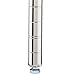 Metro 74P Metro Site Select Chrome Plated Steel Stationary Post, 1