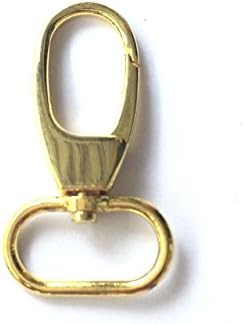 Metal Clasps Lobster Swivel Trigger Clips Snap Hook Fob Ring Backpack knapsack 2 pcs.