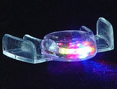 Flashing Rainbow LED Mouthpiece (Set of 6).