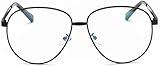 SojoS Aviator Clear Lens Metal Frame Men Women Glasses Eyeglasses Eyewear SJ5004