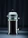 Bodum 34oz Chambord French Press Coffee Maker, High-Heat Borosilicate Glass, Brushed Stainless Steel – Made in Portugal