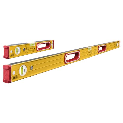 STABILA Type 196 Heavy Duty Level Set, 48 and 16 Inch, Cat.