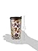 Tervis emoji - All Over Collage Tumbler with Wrap and Black Lid 16oz, Clear