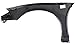 Evan Fischer Front, Passenger Side Fender Compatible with 2000-2005 Mitsubishi Eclipse - MI1241142
