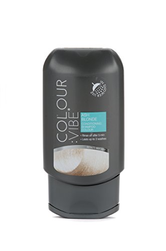 Colour Vibe Pastel Ash Blonde Temporary Conditioning Shampoo in Color, Easy Application, Lasts up to 3 washes, Best for Color Treated or Bleached Hair, For Women and Men 100ml (Ash Blonde)