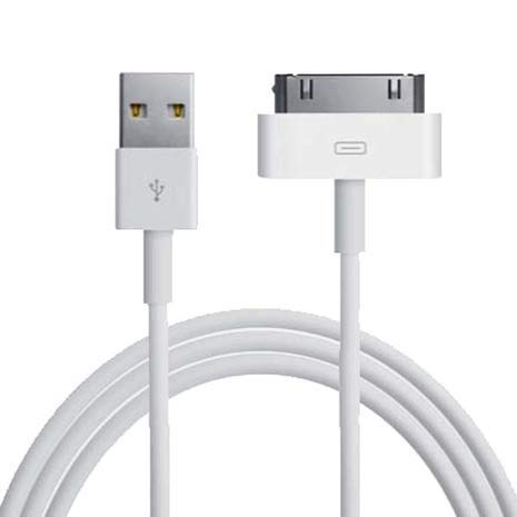 DragonTrading 3 Pack of 3 Metre White 30-Pin USB Data Sync Charging Cables for Apple iPhone 4/4S/3G/3GS, iPad 1st/2nd/3rd Gen, iPod 5th Gen, Classic, Nano, Touch