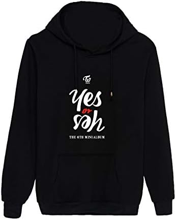 Kpop Twice YES OR YES Hoodie New Ablum Tzuyu Chaeyoung Mina Sweater Pollover Jacket