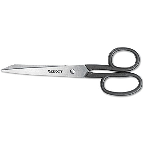 Westcott19018 Kleencut Shears, Left/Right Hand, 8-Inch Long, Black
