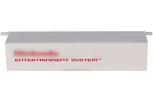 Replacement Flip Top Door Cover Lid Part Compatible with Original Nintendo NES Console Tops Door Cover Lid Part Card Cartridg