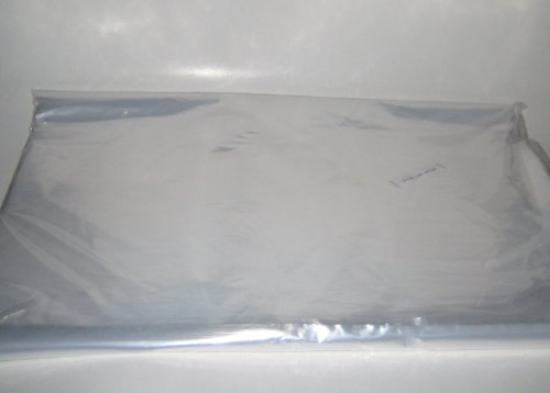 Clear Plastic Bag Polyethylene Bags Crystal Clear Flat 1 Mil for Food Contact, Acid-Free, Archival Safe (Pack of 100)